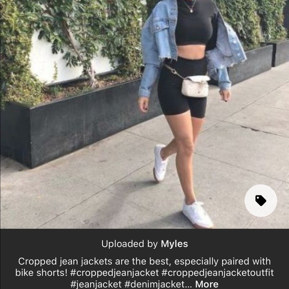 Cropped Jean jacket - Picture 2 of 3